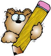 DJ Inkers Bear Clip Art N9