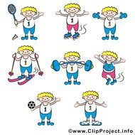 Bildtitel Sportarten Bilder Cliparts Fuer Schule
