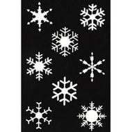 Snowflake Face Painting Stencils