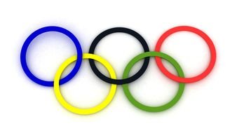 Clip art of Olympic Rings logo