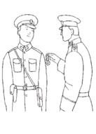 Soldier Coloring Pages drawing
