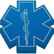 Blue Star Of Life Clip Art