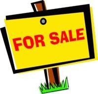 For Sale as illustration