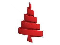 Red Christmas Tree drawing