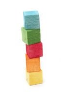 colorful Building Blocks Tower