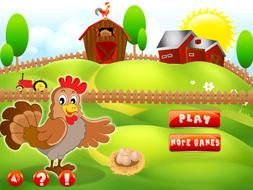 Clip art of chicken game