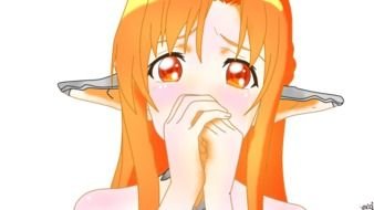 Clip art of Anime girl