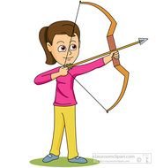 Girl With Bow And Arrow N2