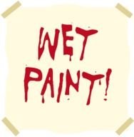 Wet Paint Clip Art N4