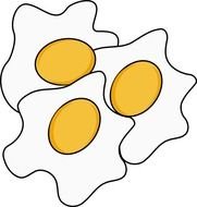 Fried Egg Clip Art N28
