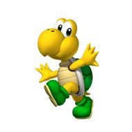 Super Mario small Koopa Troopa drawing