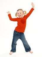 Little Girl Dancing