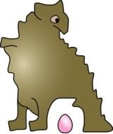 Dinosaur Egg Clip Art N17