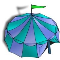 Circus Tent Clip Art N87