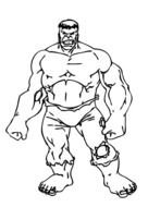 Incredible Hulk Coloring Pages N2