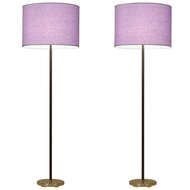 Purple Shade Floor Lamp