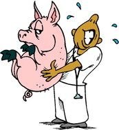 Pig Clip Art N148