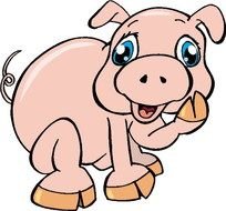 Pig Clip Art N149