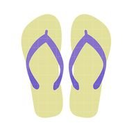 Flip Flops Clip Art 1