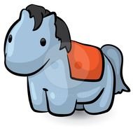 Free Clip Art With A Horse Saddle
