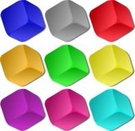 Game Marbles Cubes Clip Art Vector