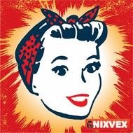 Retro Working Girl Free Vector