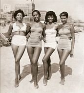 1950s Black Women drawing