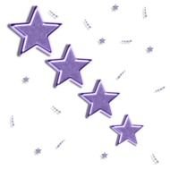 Purple Star drawing