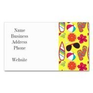 Flip Flop Card Template