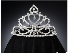 Rhinestone Tiaras And Crowns drawing