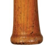 wooden leg from a chair on a white background
