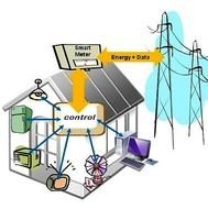 Electricity Smart Grid Clip Art