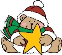 Christmas Teddy Bears Clip Art N20