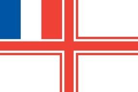 flag of French colony