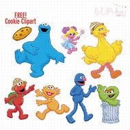 Sesame Street Clip Art N46