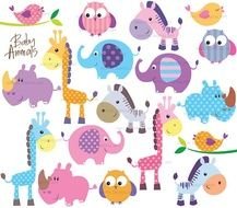 Baby Animal Clip Art N20