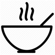 Soup Bowl Outline