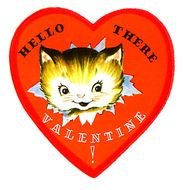 Kitten Valentines Day Clip Art N3