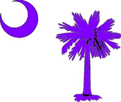 SC Palmetto Tree Clip Art