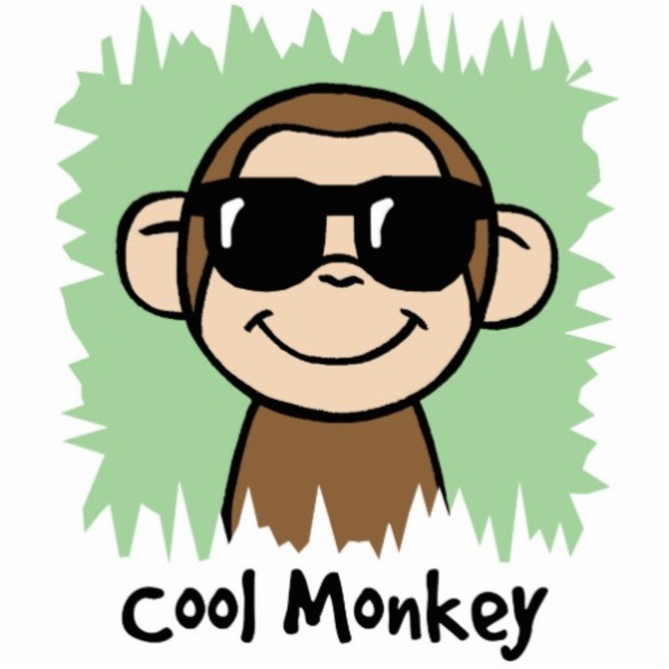 Cool Monkey Clip Art