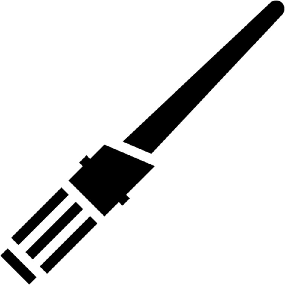 Black Red Lightsaber