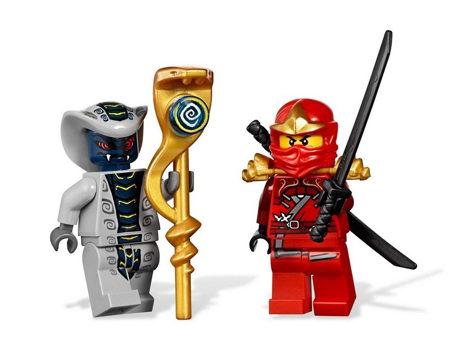 Ninjago Kai and Dragon, lego minifigures