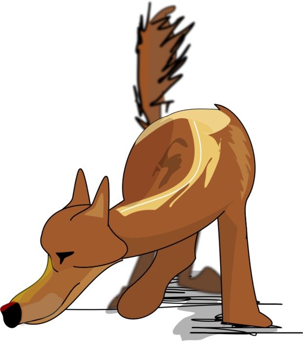 Dog By Martinbryce A Simple Cartoon Of Using Inkscapes Blur