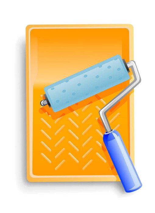 clipart of the Paint Tray