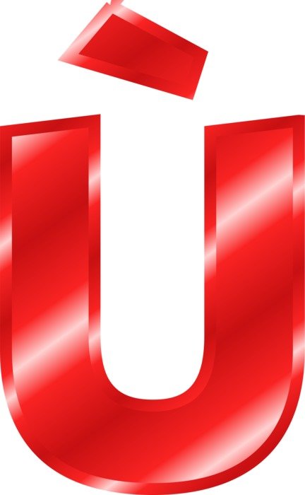 Effect Letters Alphabet Red Ugrave