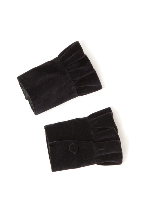 Black Velvet Collar