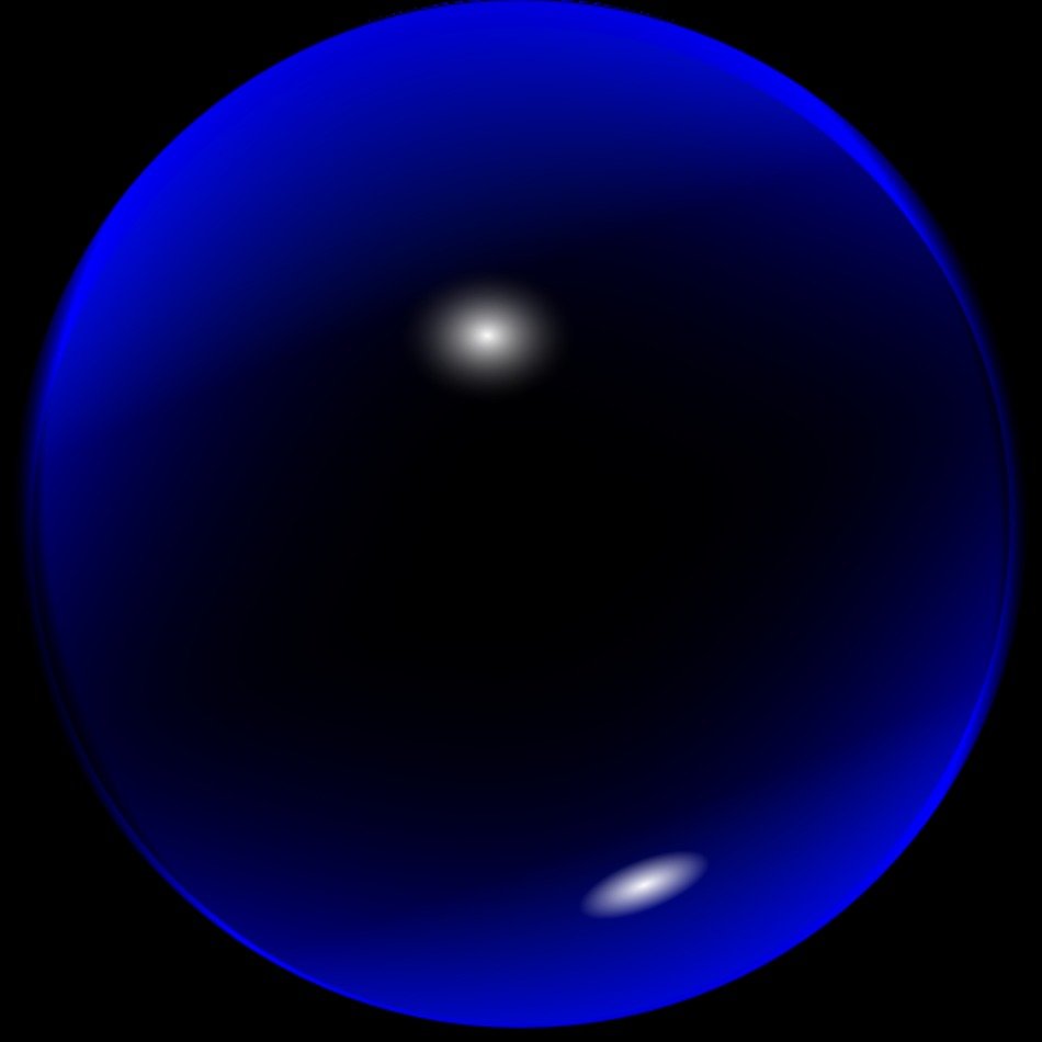 Blue Ball Clip Art N6