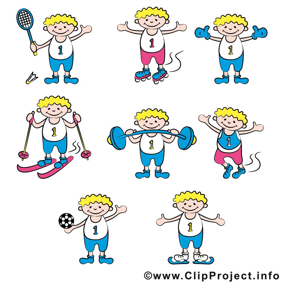 Bildtitel Sportarten Bilder Cliparts Fuer Schule