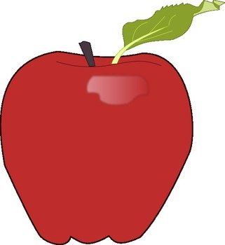 Teacher Apple Clip Art N29