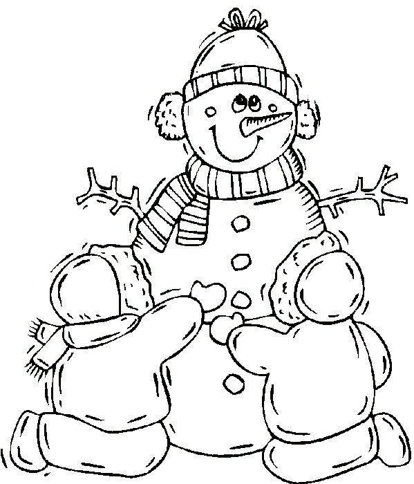 Winter Coloring Pages N2